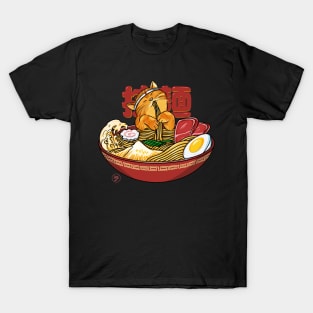 Neko Ramen wave T-Shirt